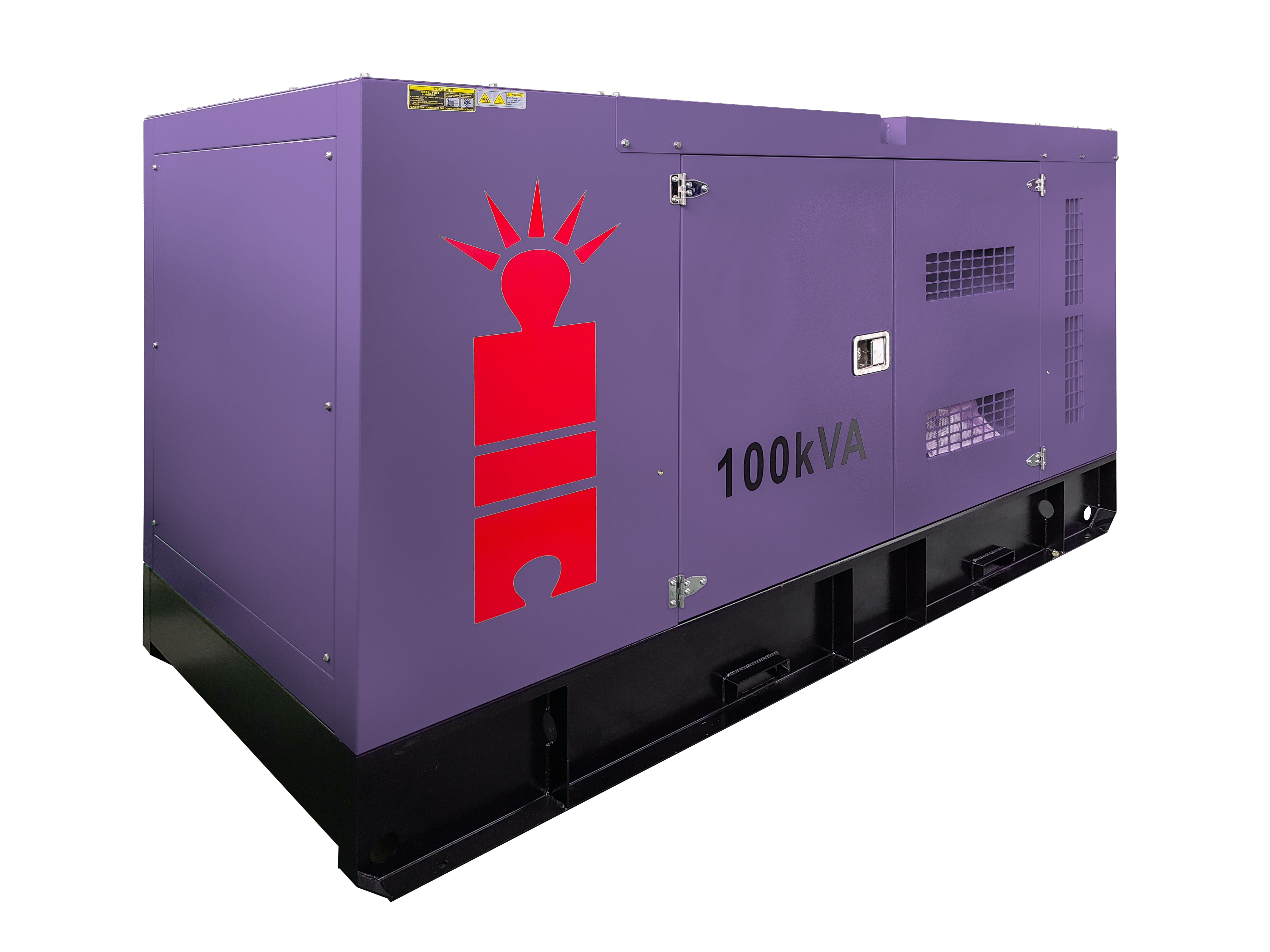 DIY-C94A 94KVA مولد ديزل تم تعيينه مدعومًا من Cummins 6BT5.9-G1