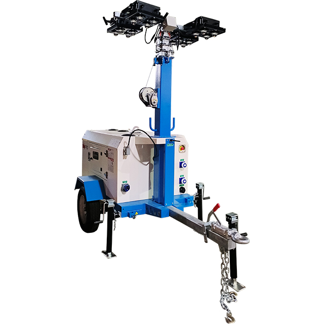 برج الإضاءة LED DLT-10000 6x500W من Kohler KDW1003 محرك الديزل