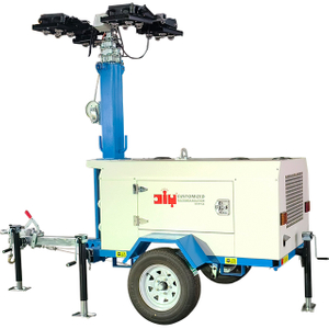 برج الإضاءة LED DLT-10000 6x500W من Kohler KDW1003 محرك الديزل