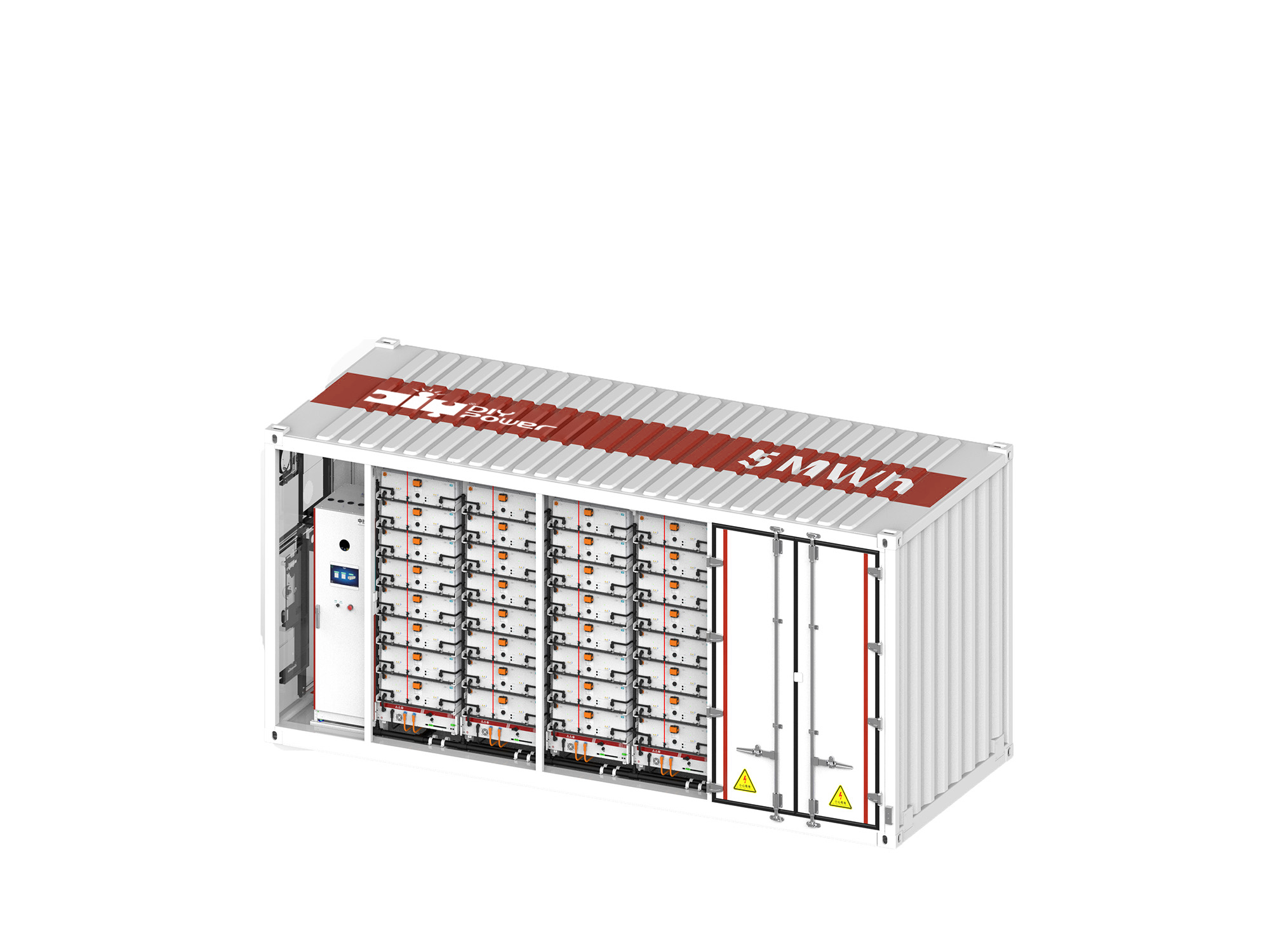 ESS (نظام تخزين الطاقة) في حاويات - التبريد السائل